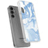 Blue Marbling Galaxy S24 Plus Clear Case